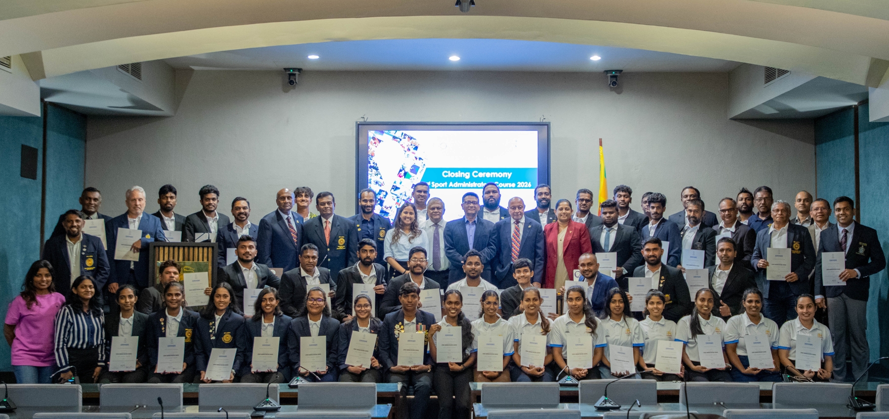 PRESS RELEASE: National Olympic Committee of Sri Lanka Successfully Completes 3rd Sport Administrators Course 2026