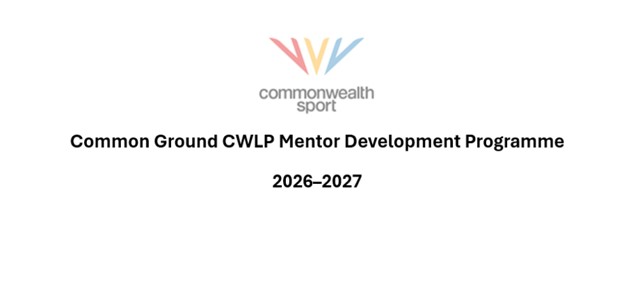 Commonwealth Sport Women Leaders Programme 2026–2027