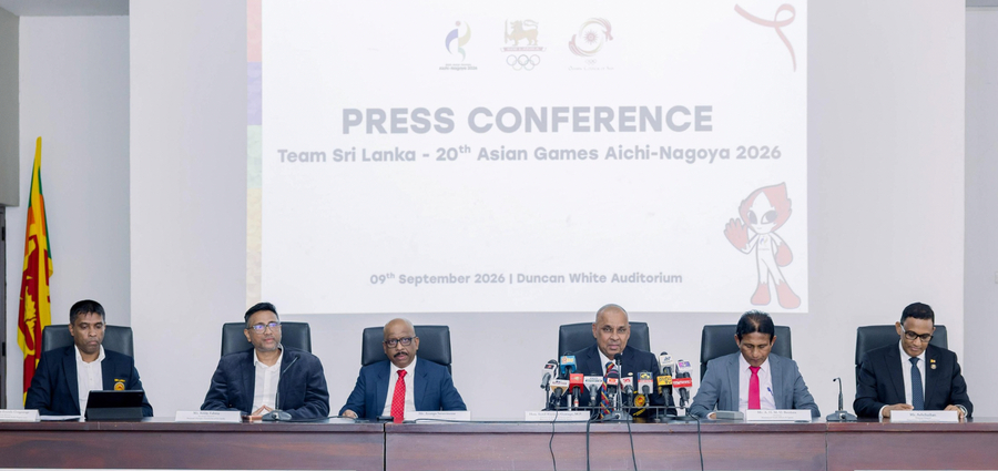 Team Sri Lanka Presented Ahead of 20th Asian Games Aichi Nagoya 2026